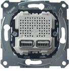Schneider Electric Merten Systeem M USB-voeding | MTN4366-0100