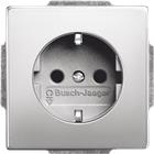 ABB Busch-Jaeger Pure Stainless Steel Wandcontactdoos (WCD schakelmat.) | 2CKA002013A5276