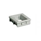 onderdeel adapter b type Modular-Jack Modulair element voor schakelmateriaal Zonder label grijs AT1974