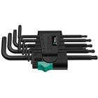 Stiftsleutelset 967 PKL/9 TX 1 Torx kogelkop