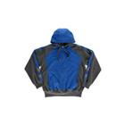 Sweatvest hooded Wiesbaden korenblauw/donkermarine