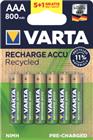 Varta Recharge Accu Recycled Batterij, oplaadbaar | 56813.101.476