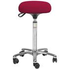 Kruk alu50 model met hoge zitting Tetra, 3D stof - Global Professional Seating