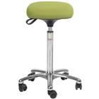 Kruk alu50 model met hoge zitting Tetra, 3D stof - Global Professional Seating