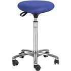 Kruk alu50 hoog model zitting Tria imitatieleer - Global Professional Seating