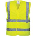 Vest Two Band & Brace Hi-Vis Geel C470 Portwest