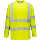 T-shirt lange mouwen Hi-Vis Geel Portwest