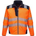 Jack Softshell PW3 Hi-Vis Blauw/oranje T402 Portwest