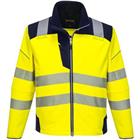 Jack Softshell PW3 Hi-Vis Blauw/geel T402 Portwest