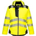 Winterjack PW3 Hi-Vis Zwart/geel T400 Portwest