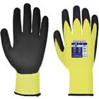 Handschoen snijbestenig Hi-Vis Geel/zwart A625 Portwest