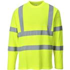 T-shirt lange mouwen Hi-Vis Geel Portwest