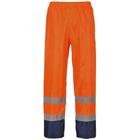 Regenbroek Klassiek Tweekleuren Hi-Vis Blauw/oranje H444 Portwest