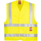 Vest Vlamvertragend Hi-Vis FR75 Geel Portwest