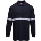 Poloshirt met reflecterende striping lange mouw FR03 Portwest