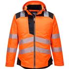 Winterjack PW3 Hi-Vis Zwart/oranje T400 Portwest