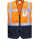 Vest Executive Warsaw Blauw/oranje C476 Portwest