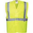 Vest Two Band & Brace Hi-Vis Geel C470 Portwest