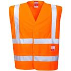 Vest Vlamvertragend Hi-Vis FR75 Oranje Portwest