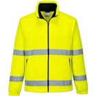 Fleecejas Essential Hi-Vis Geel F250 Portwest