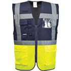 Vest Executive Paris Blauw/geel C276 Portwest