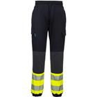 Broek Flexi Hi-Vis Zwart/geel KX341 Portwest