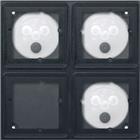 Gira Systeem 106 Montage-element voor deurstation | 551800