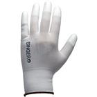 Handschoen van polyester 13 gauge wit - Singer