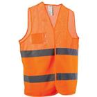 Vest Hoge zichtbaarheid 100% polyester met mesh-stof - Singer