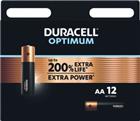 Duracell Batterij, niet oplaadbaar | OPTIMUM AA X12