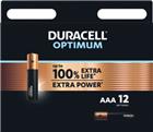 Duracell Batterij, niet oplaadbaar | OPTIMUM AAA X12