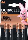 Duracell Batterij, niet oplaadbaar | PLUS AA X4