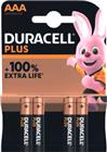 Duracell Batterij, niet oplaadbaar | PLUS AAA X4