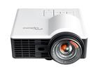 Optoma ML1050ST+ beamer/projector 1000 ANSI lumens DLP WXGA (1280x800) 3D Desktopprojector Zwart, Wit