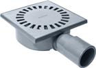 Easydrain Aqua Compact Vloerput met 1 aansluiting | AQUACOM-15X15