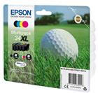 Epson Golf ball Multipack 4-colours 34XL DURABrite Ultra Ink