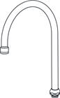 Ideal Standard Uitloop sanitaire kranen | B960181AA
