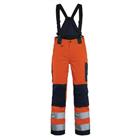 Winterwerkbroek High Vis Dames 7885 - oranje/marineblauw