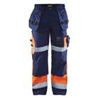 Werkbroek High Vis X1500 1508 - marineblauw/oranje