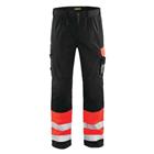 Werkbroek High Vis 1584 - rood/zwart