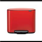 Pedaalemmer Bo met 1 binnenemmer 36 liter rood_Brabantia