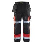 Werkbroek High Vis X1500 1508 - zwart/rood