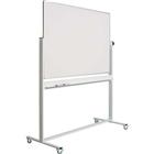 Kantelbord whiteboard, dubbelzijdig wit emaille - Smit Visual