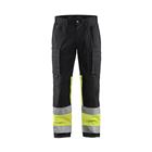 Werkbroek met Stretch High Vis 1551 - zwart/geel