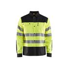 High Vis overhemd Geel/Zwart - Blåkläder