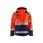 Jack Shell High Vis 4987 - oranje/marineblauw