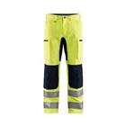 High Vis broek met stretch Geel/Zwart - Blåkläder