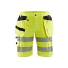 Damesshort met hoge zichtbaarheid van stretchmateriaal - Blåkläder