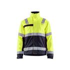 Winterjas Multinorm High Vis 4069 - geel/marineblauw