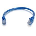 Cbl/0.5M Blue CAT6PVC SLess UTP CB